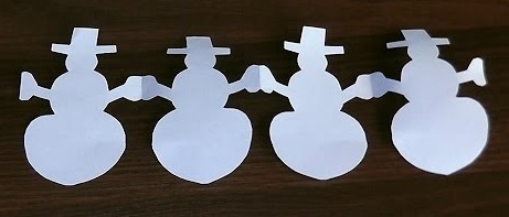 Paper Snowmen