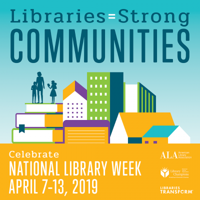 National Library Week 2019 info banner