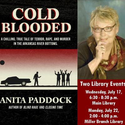 cold blooded book and Anita Paddock's photo