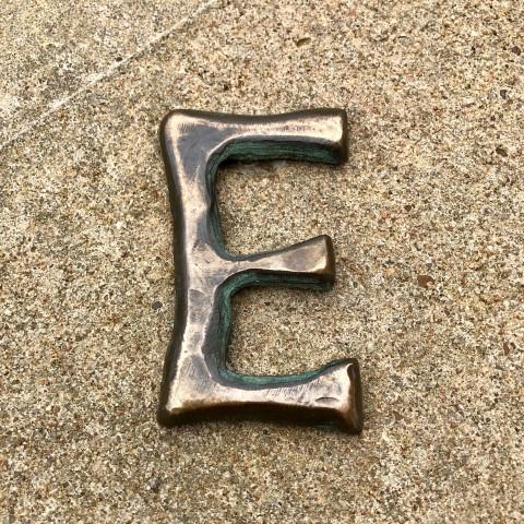 The letter e