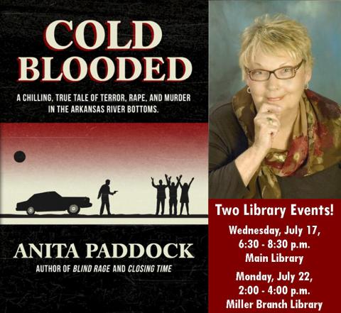 cold blooded book and Anita Paddock's photo