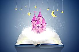 Fairy Tale Castle on open book