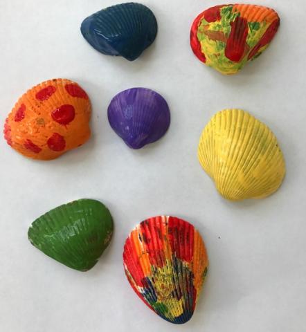 Sea Shell Painting