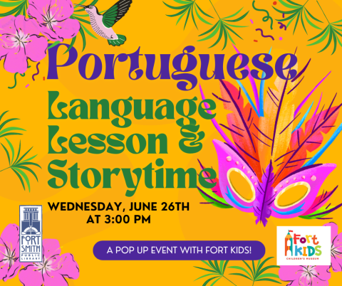 Fort Kids Pop Up: Portuguese language lesson and storytime