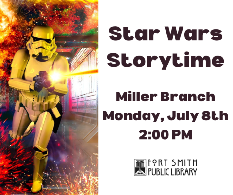 Star Wars storm trooper storytime