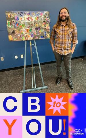 Artist own Buffington with CB to You logo