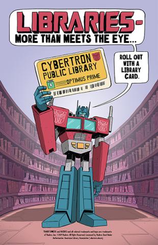 Transformers Library Card Sign Up Month September