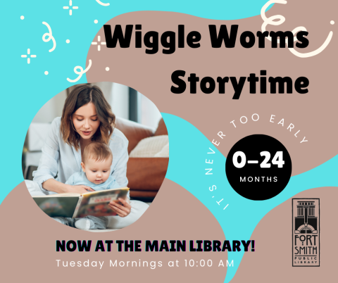 wiggle worms storytime Main Library