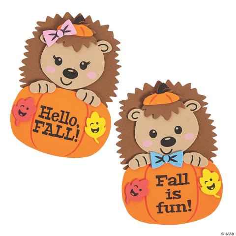 Fall Hedgehogs