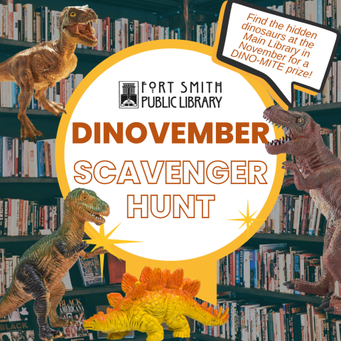 Dinovember scavenger hunt