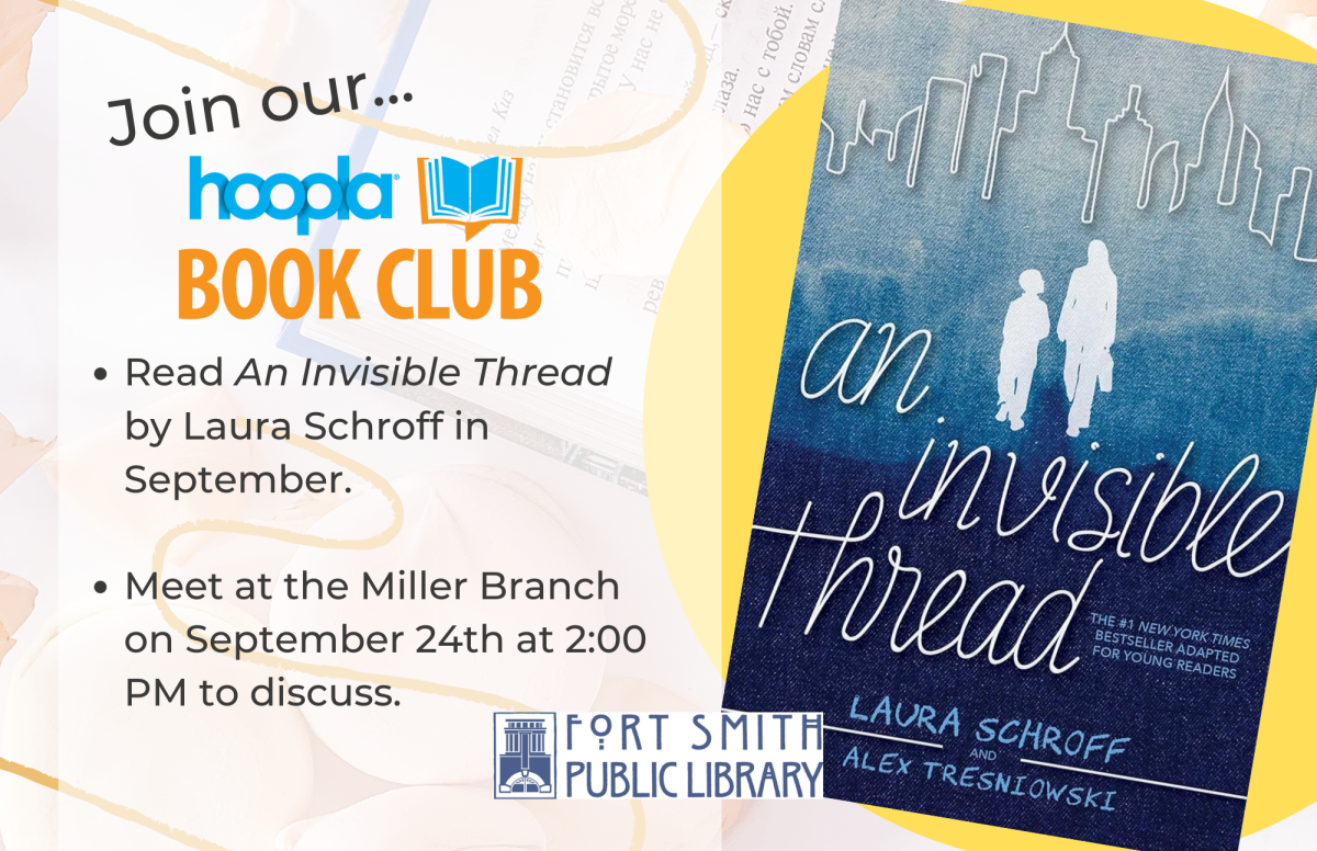 "An Invisible Thread" by Laura Schroff Hoopla Book Club 