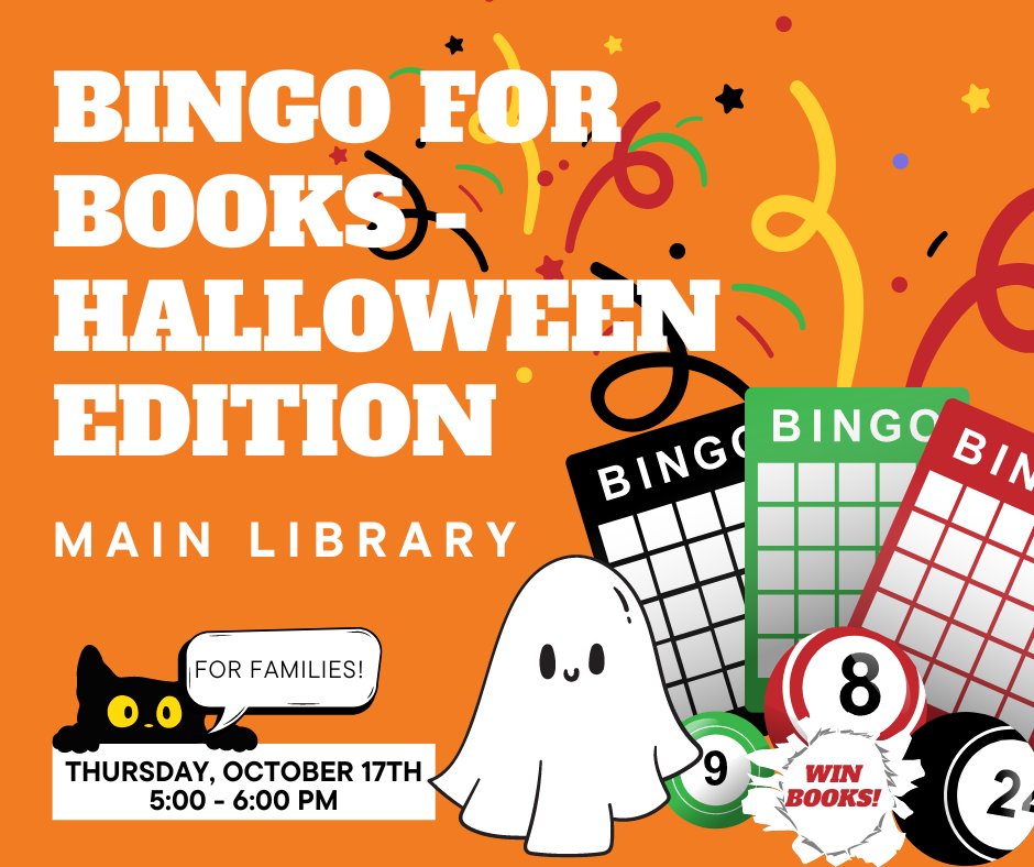 Bingo for Books: Halloween Edition