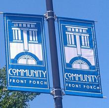 Community Front Porch Banner